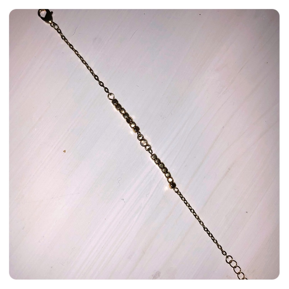 Golden Beaded Bracelet